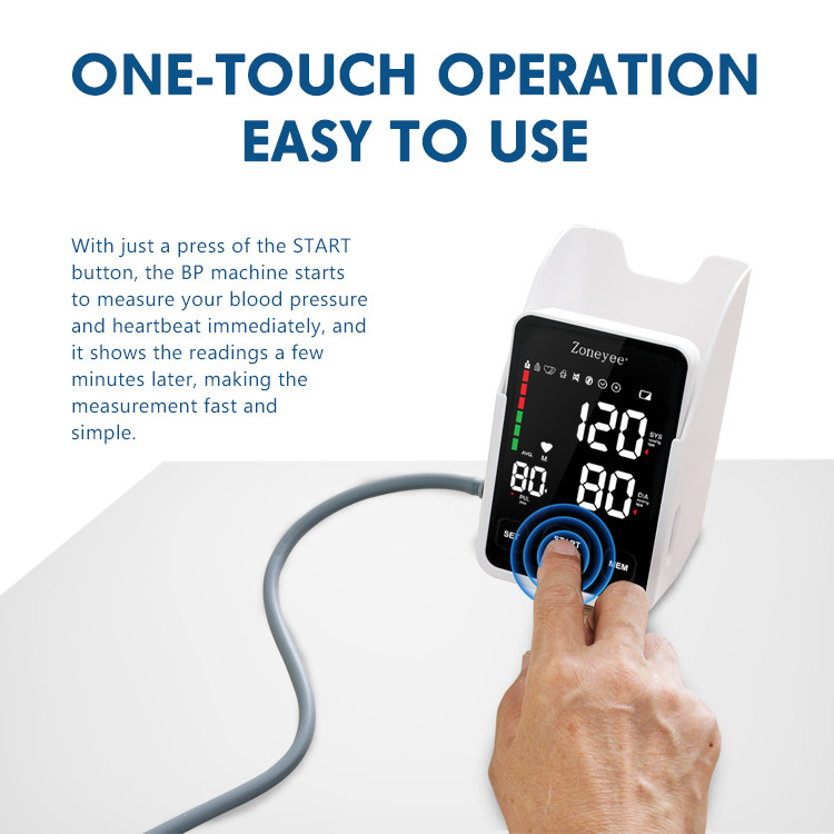 CE FDA 2*120 Memory Electronic Digital Blood Pressure Meter With Storage Box Big Cuff Automatic Aneroid Sphygmomanometer